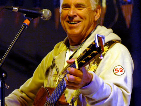 Le chanteur américain Jimmy Buffett