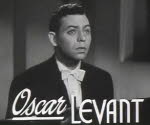 La disparition du pianiste, auteur, compositeur et acteur américain Oscar Levant