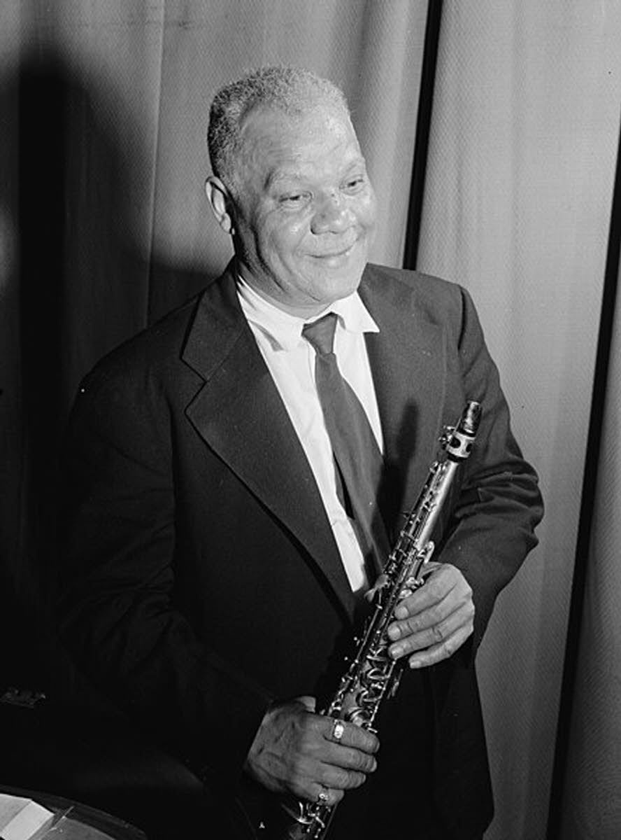 Le décès d'une légende vivante du jazz Sidney Bechet le 14 mai 1959