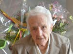 Claude Cauchois, 104 ans, doyenne du village