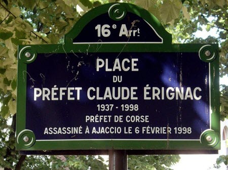 Mort de l'ancien préfet Claude Érignac