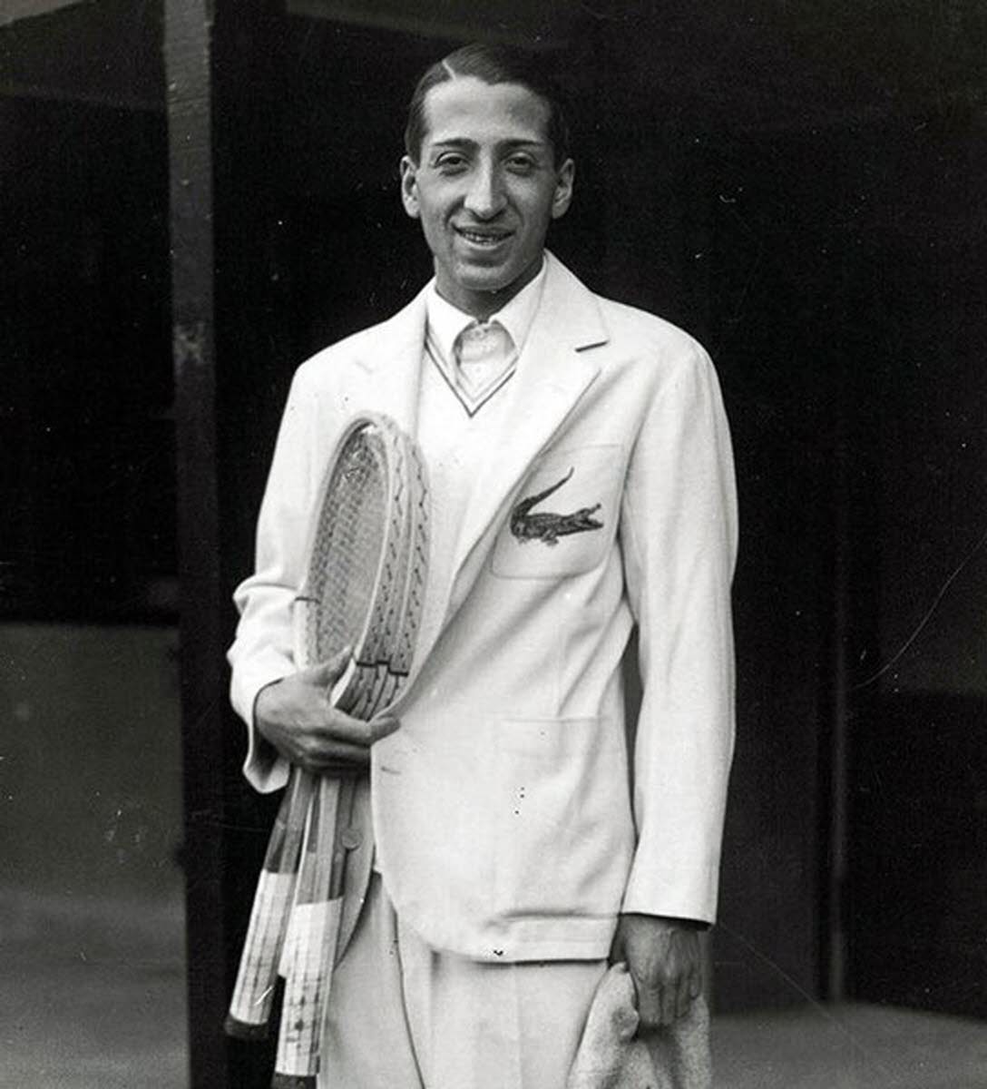 Lancien jour de tennis René Lacoste nest plus