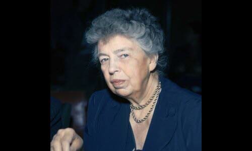 Photographie de Eleanor ROOSEVELT