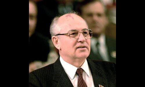 Photographie de Mikhaïl  GORBATCHEV