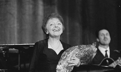 Photographie de Edith PIAF