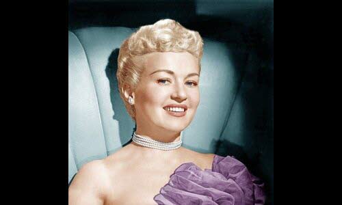 Photographie de Betty  GRABLE