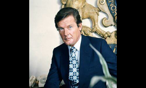 Photographie de Roger MOORE
