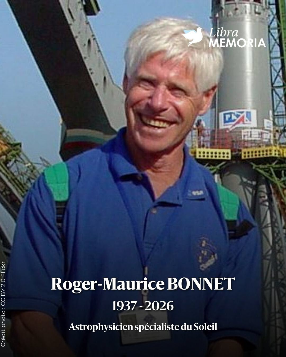 Roger-Maurice Bonnet, astrophysicien spécialiste du Soleil, il a marqué la science par ses découvertes exceptionnelles et son expertise en physique solaire. Rendez-lui hommage.