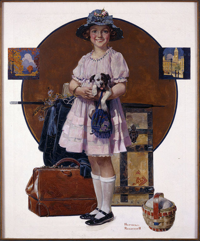 Norman_Rockwell_-_Vacation's_Over_(Girl_Returning_from_Summer_Trip_)_-_Google_Art_Project.jpg
